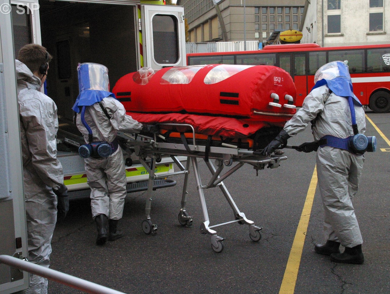  Exercice dans le cadre du plan d’intervention d’urgence Ebola